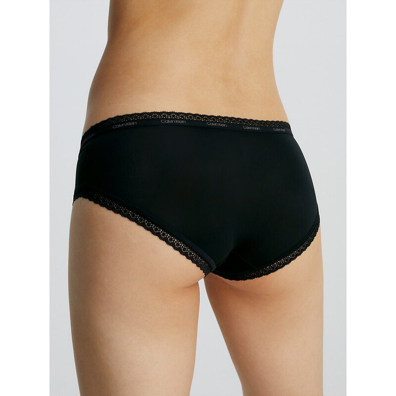 Dámské kalhotky Hipster Panty Bottoms Up 000QD3767EUB1 černá - Calvin Klein