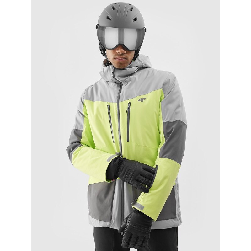 4F Pánská lyžařská bunda membrána 15000 - zelená