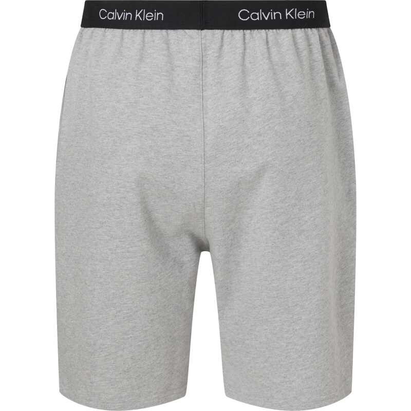 Pánské šortky Pyjama Shorts CK96 000NM2417EP7A šedá - Calvin Klein