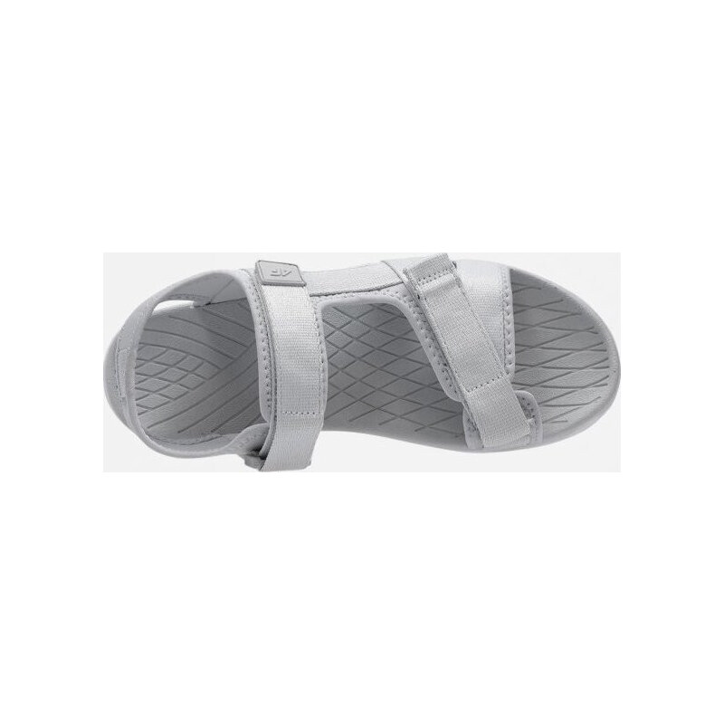 Dámské sandály 4F H4L22-SAD001 světle šedé