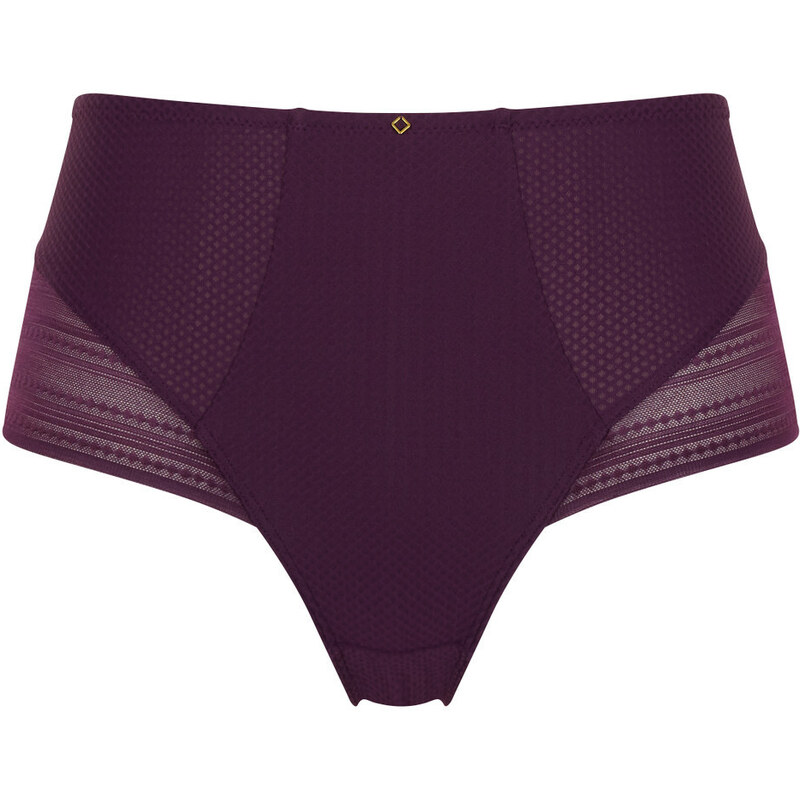 Panache Serene High Waist Brief aubergine 10303