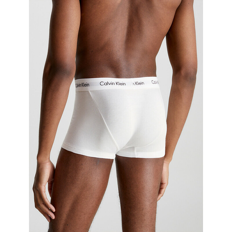 Pánské spodní prádlo 3P LOW RISE TRUNK 0000U2664G100 - Calvin Klein