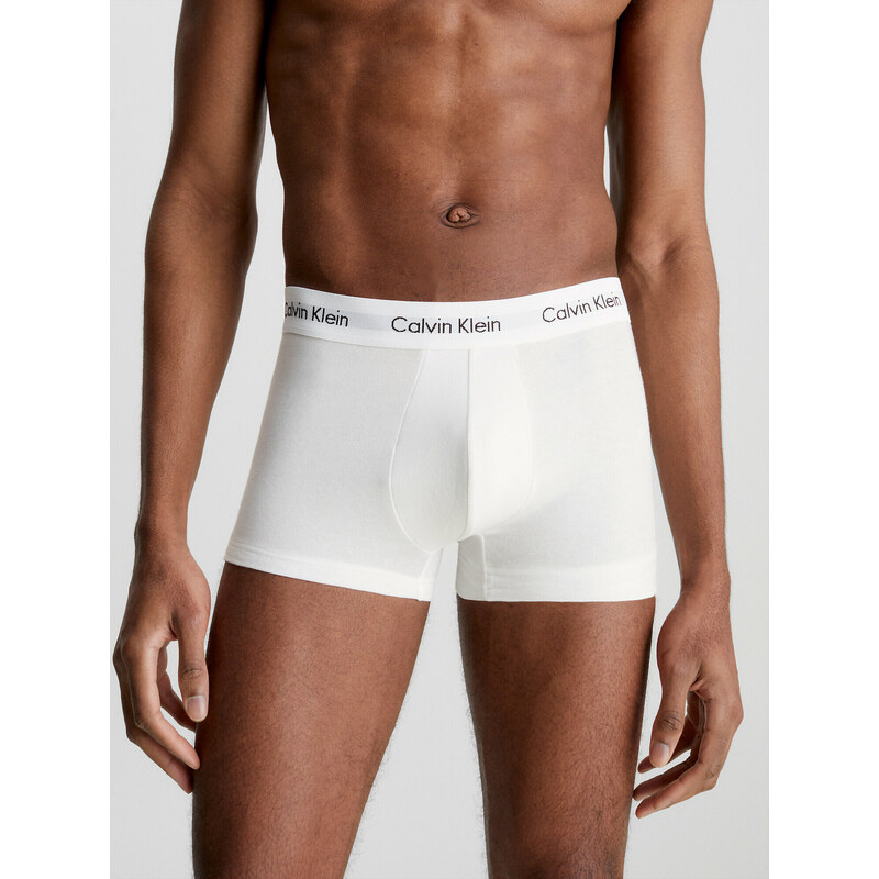 Pánské spodní prádlo 3P LOW RISE TRUNK 0000U2664G100 - Calvin Klein