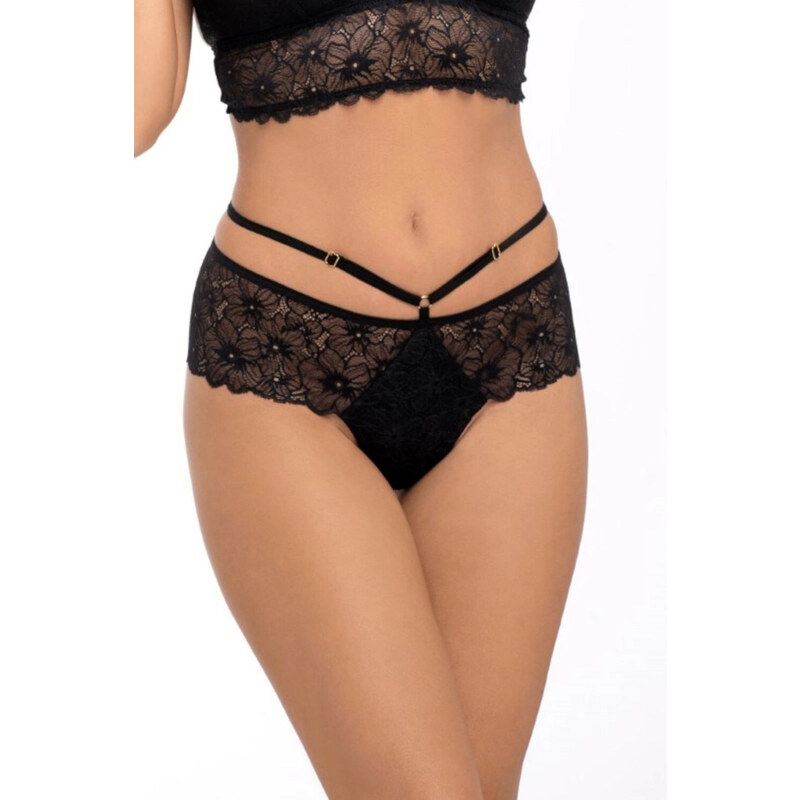 Dámská tanga model 18922573 black - Babell