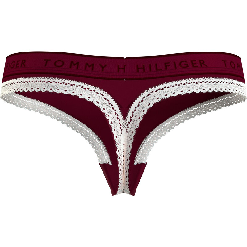 Close to Body Dámské kalhotky THONG (EXT SIZES) UW0UW04814VLP - Tommy Hilfiger