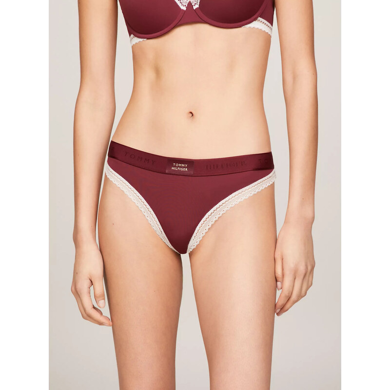 Close to Body Dámské kalhotky THONG (EXT SIZES) UW0UW04814VLP - Tommy Hilfiger