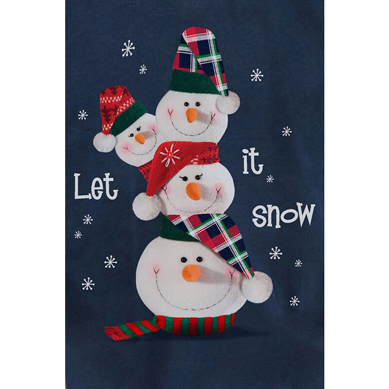 Chlapecké pyžamo 966/154 Snowman 2 - CORNETTE