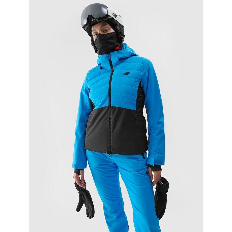 4F Dámská lyžařská bunda 4FPro membrána Dermizax 20000 - modrá