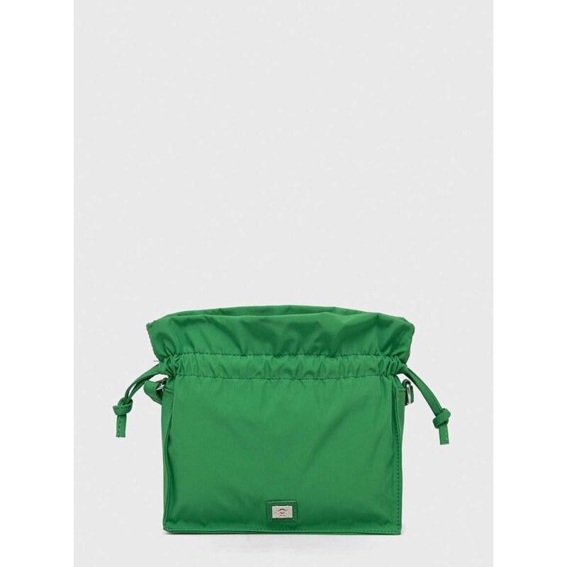 Kosmetická taška United Colors of Benetton zelená barva