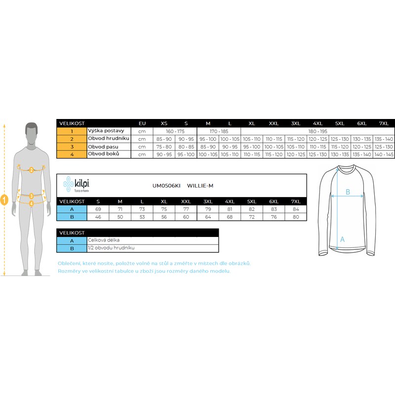 Pánské termoprádlo KILPI WILLIE-M