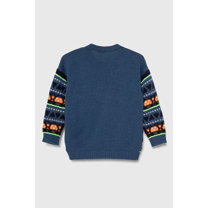 Dětský svetr s příměsí vlny United Colors of Benetton