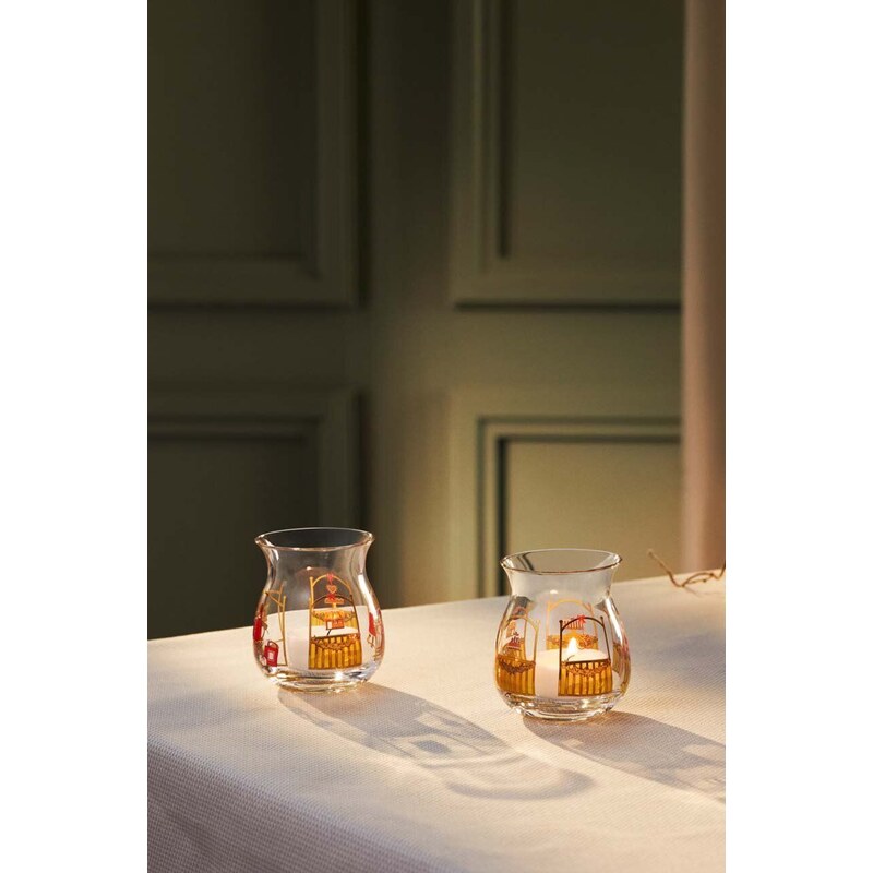 Dekorativní svícen Holmegaard Christmas Tea Light 2-pack