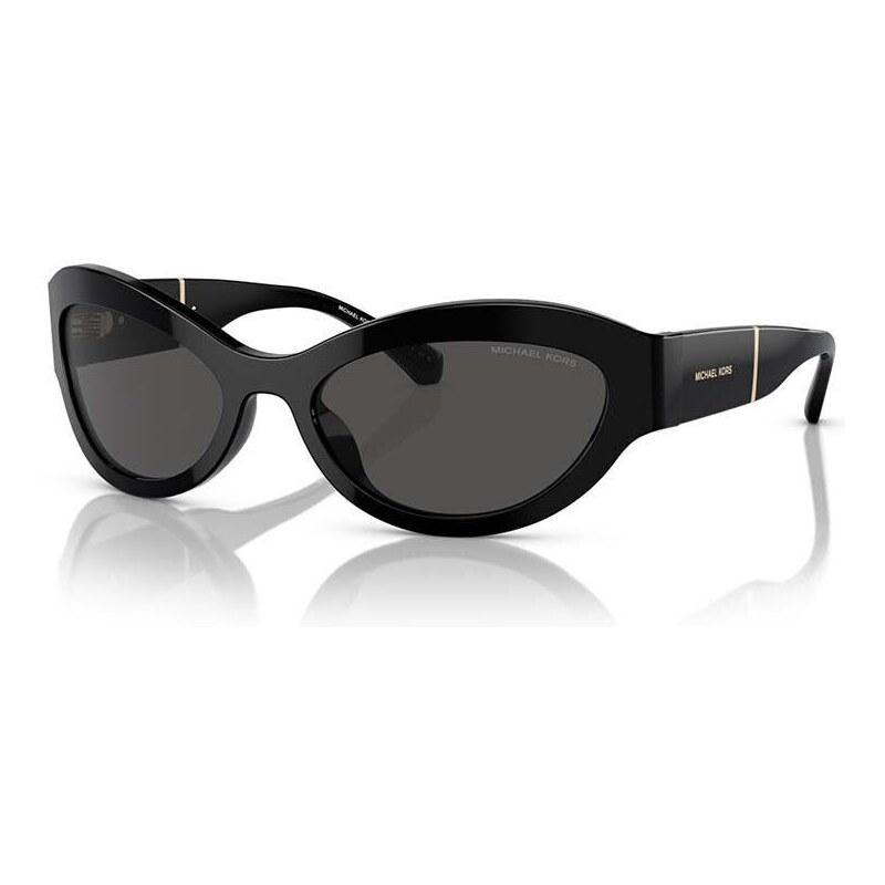 Sluneční brýle Michael Kors BURANO dámské, černá barva, 0MK2198