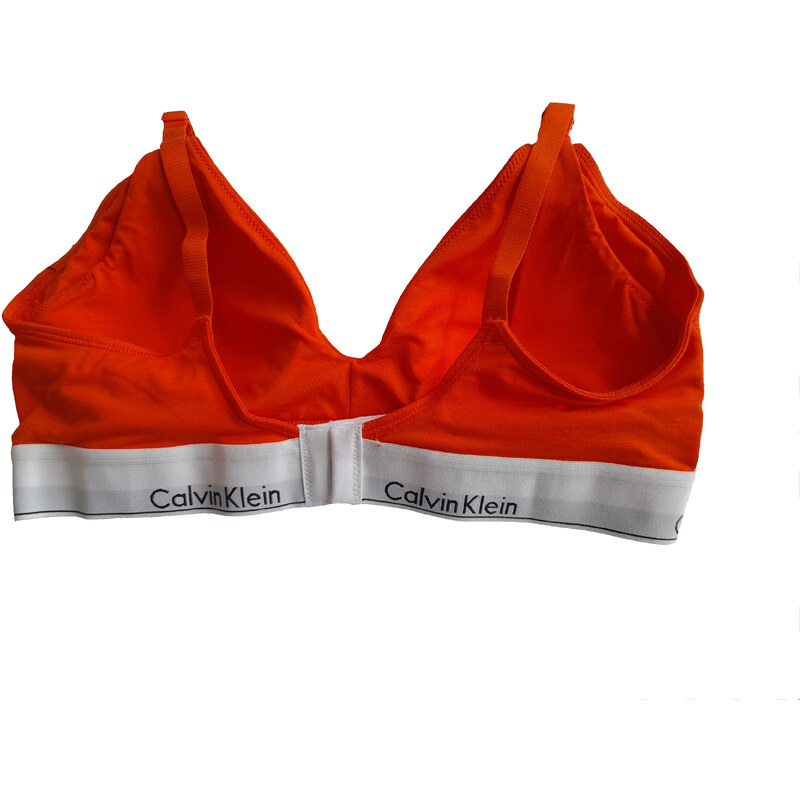 Dámská kojící podprsenka Calvin Klein QF621BE - oranžová