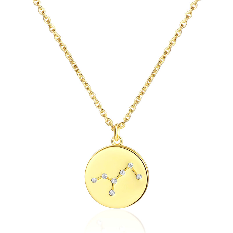 Olivie Stříbrný náhrdelník PANNA GOLD 8018