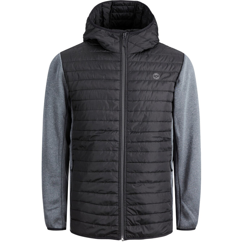 Jack and Jones | Prošívaná bunda Multi Quilted černošedá