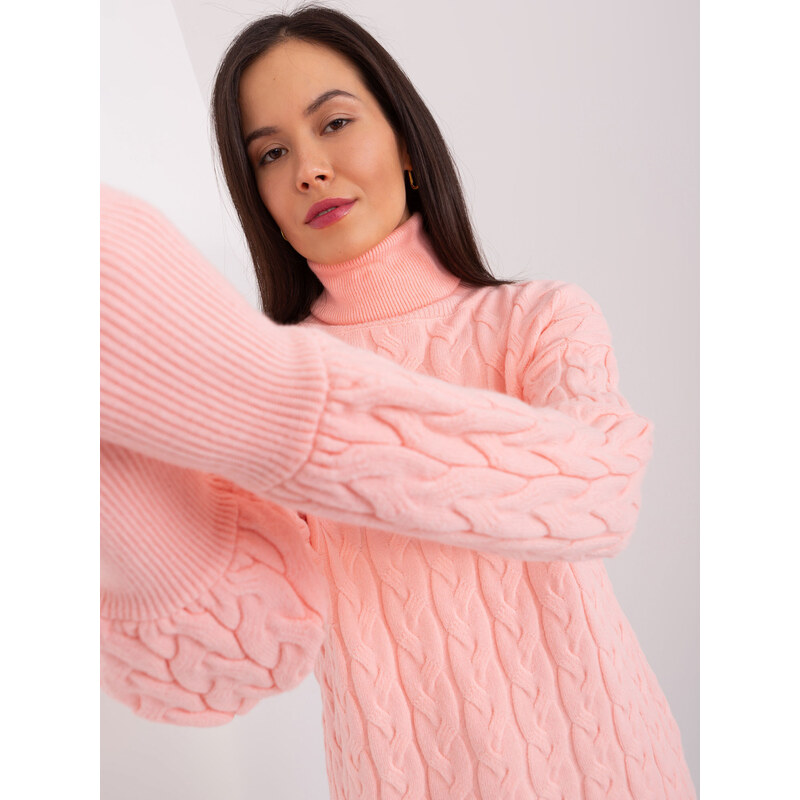 Wool Fashion Italia Sweater-AT-SW-2348.95-Peach