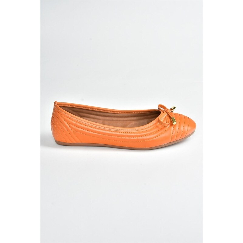 Fox Shoes Orange Women's Daily Flats