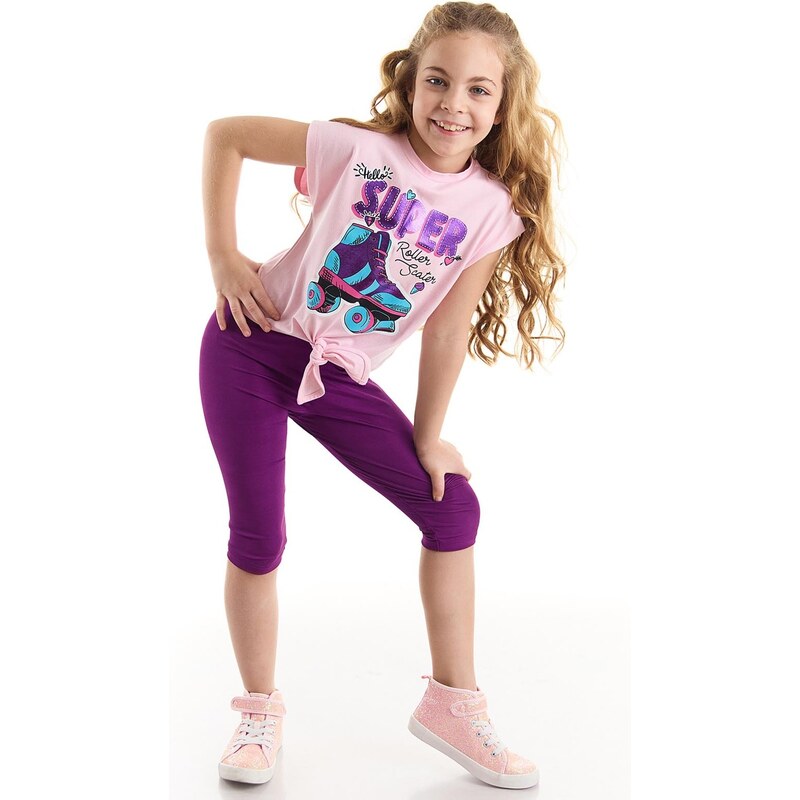 mshb&g Mushi Super Roller Girl T-shirt Tights Set