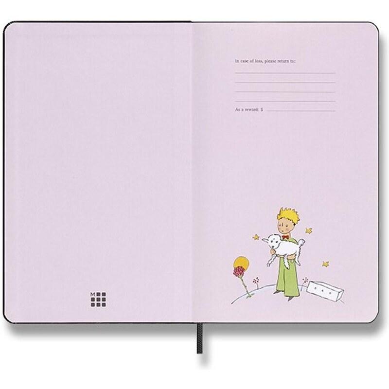 Zápisník Moleskine Le Petit Prince sběratelská edice - pevné desky - L, linkovaný 1331/1717253