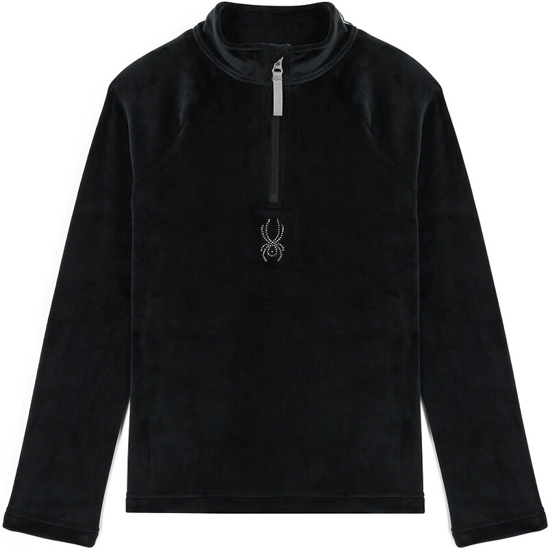 SPYDER - DÍVČÍ FLEECOVÁ MIKINA SHIMMER BUG 1/2 ZIP