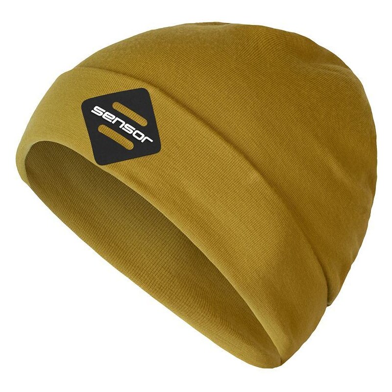 SENSOR ČEPICE MERINO EXTREME mustard