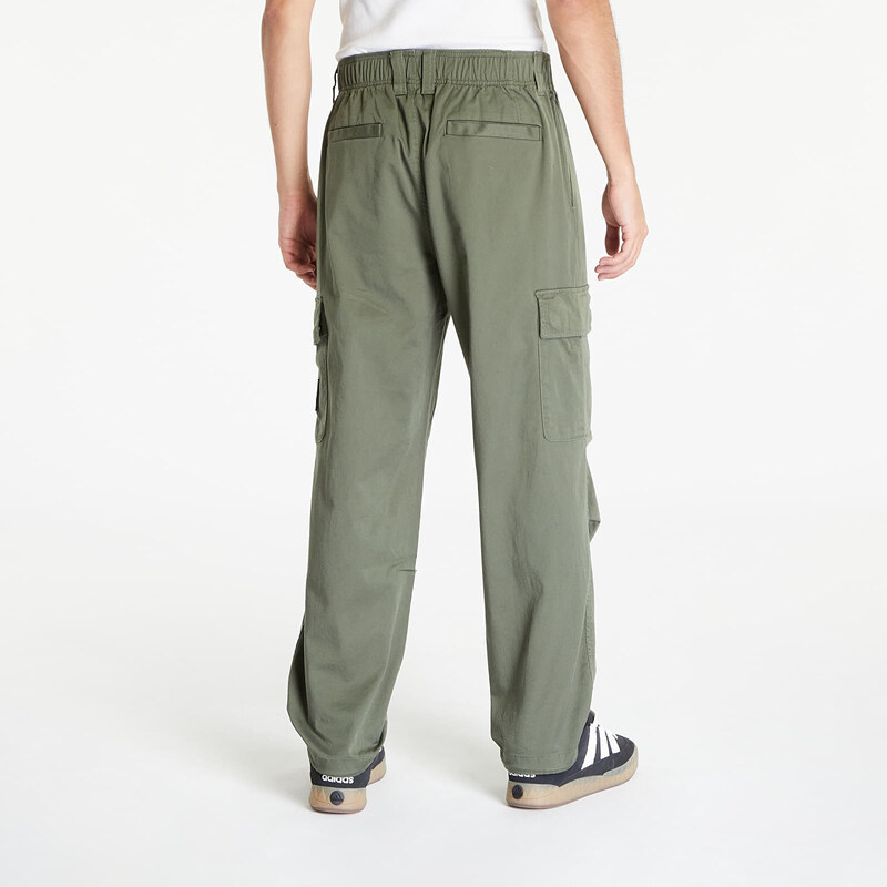 Pánské plátěné kalhoty Calvin Klein Jeans Essential Regular Ca Green