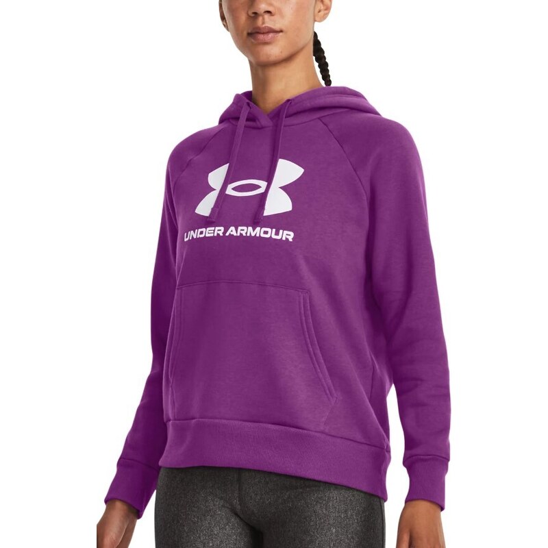 Mikina s kapucí Under Armour UA Rival Fleece Big Logo Hdy-PPL 1379501-580