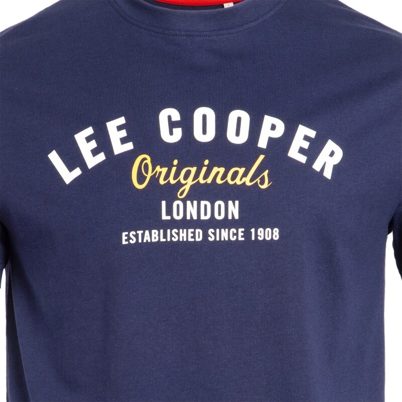 pánské tričko LEE COOPER - NAVY - M