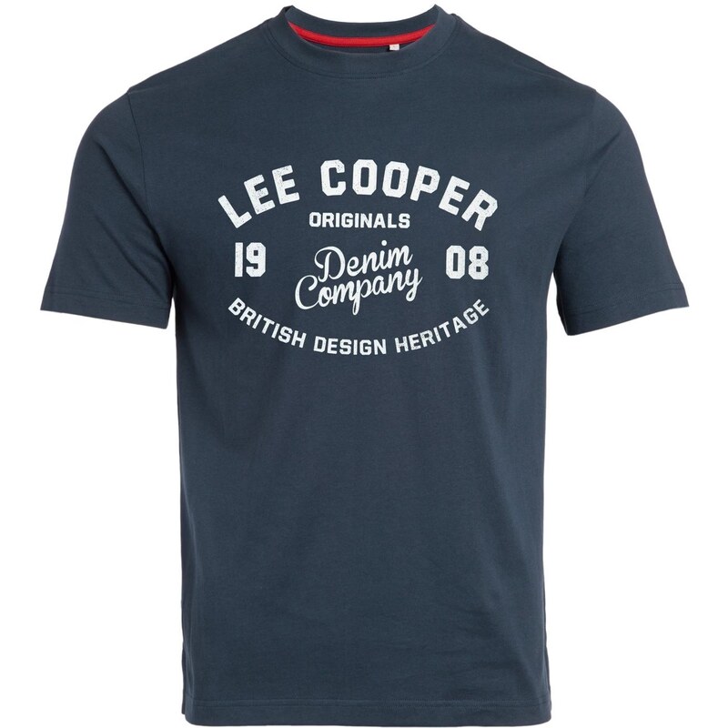 pánské tričko LEE COOPER - VINTAGE BLUE - 2XL