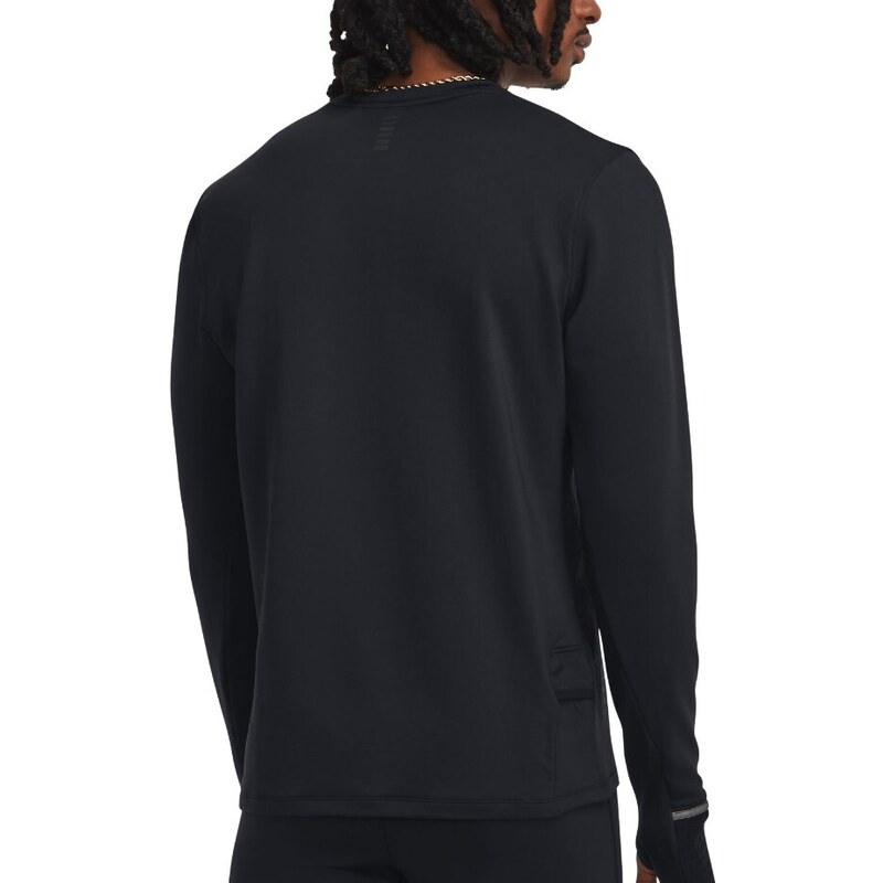 Triko Under Armour QUALIFIER COLD LONGSLEEVE-BLK 1379304-001