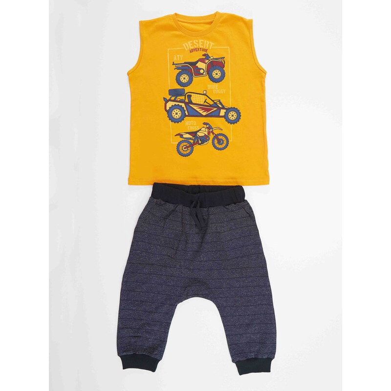 mshb&g Motocross Boys T-shirt Capri Shorts Set