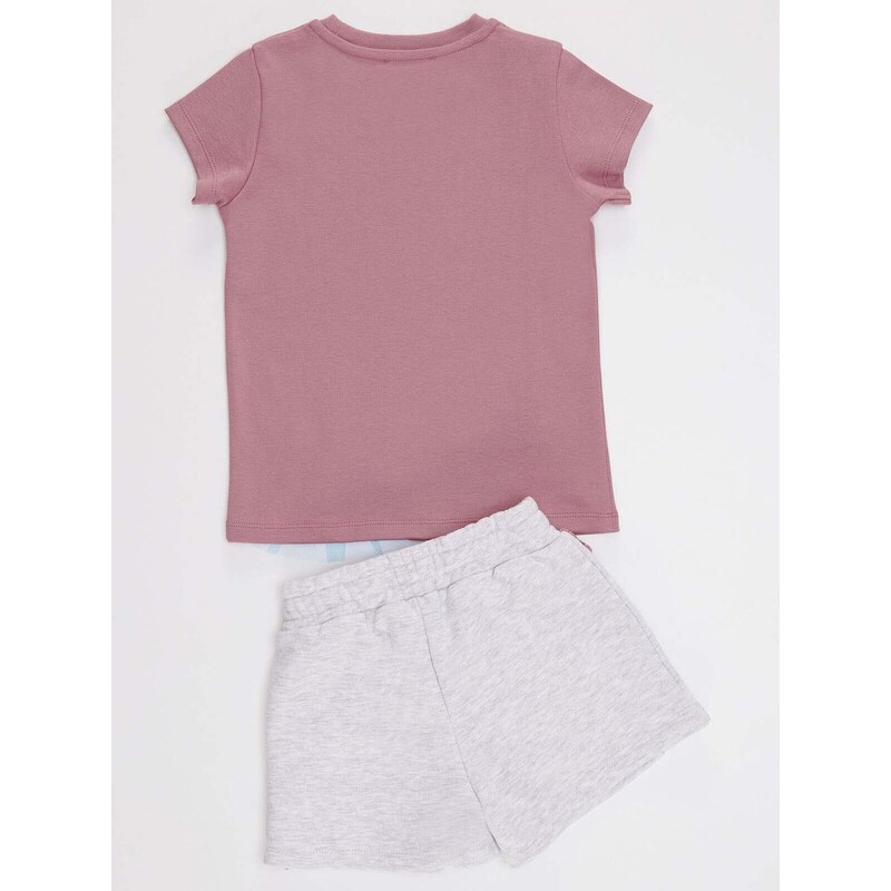 Denokids Tulle Lily Girls Kids T-shirt Shorts Set