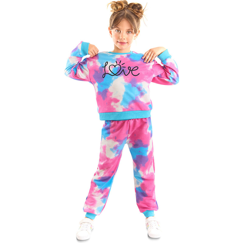 mshb&g Mushi Love Batik Girl's Tracksuit Set