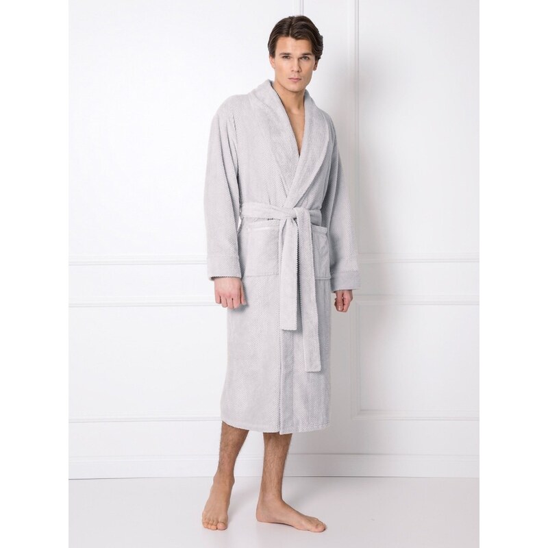 Bathrobe Aruelle Fernand S-2XL grey 009