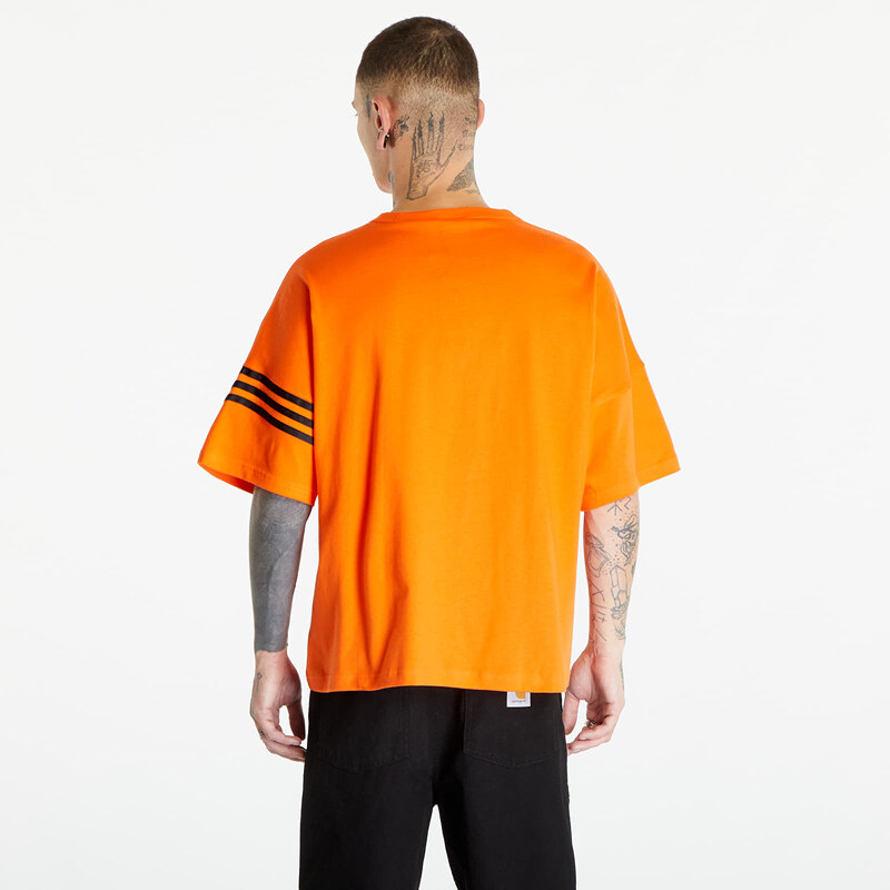 Pánské tričko adidas Originals Adicolor Neuclassics Short Sleeve Tee Semi Impact Orange