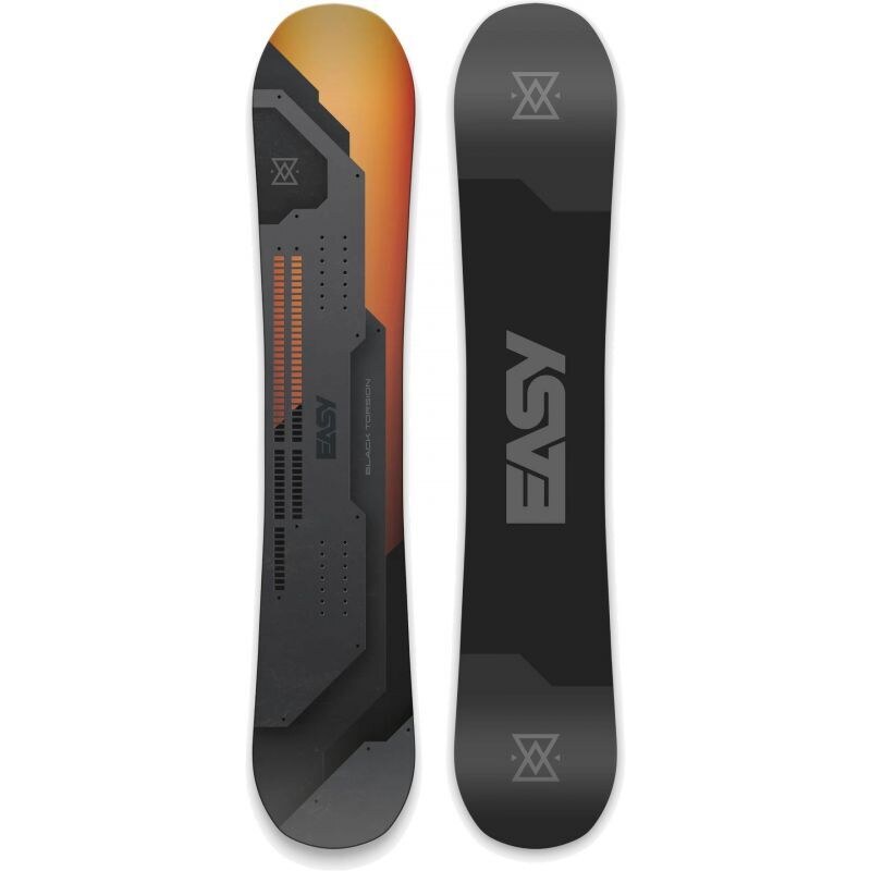 Easy Snowboards SNOWBOARD EASY Black Torsion - černá -