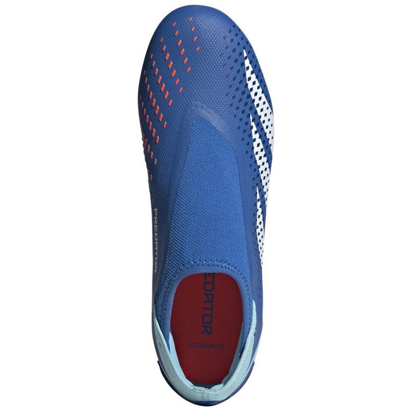 Pánské kopačky lisovky Adidas Predator Accuracy.3 LL FG modré velikost 45 1/3