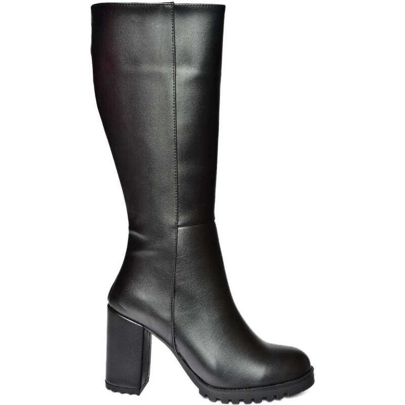 Fox Shoes R518911409 Black Women's Thick Heeled Boots