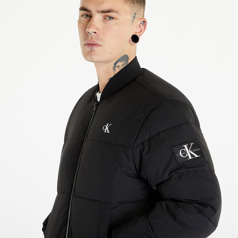 Pánský bomber Calvin Klein Jeans Commercial Bomber Jacket Black