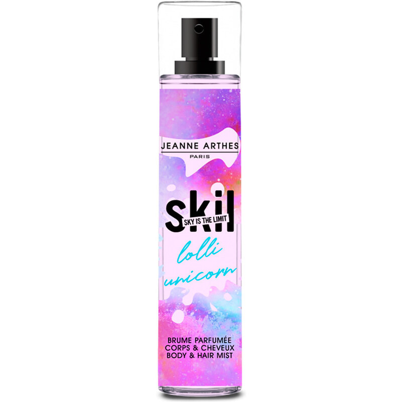 Parfémovaný tělový sprej Jeanne Arthes Skil Lolli Unicorn, 250 ml