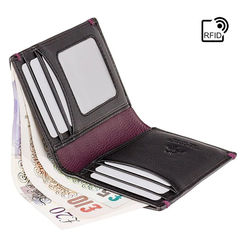 Značková tenká pánská kožená peněženka - Visconti (GPPN385)