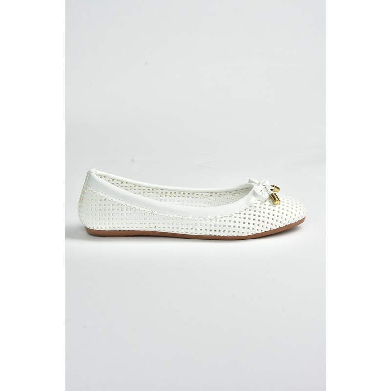 Fox Shoes White Women's Daily Flat Flats