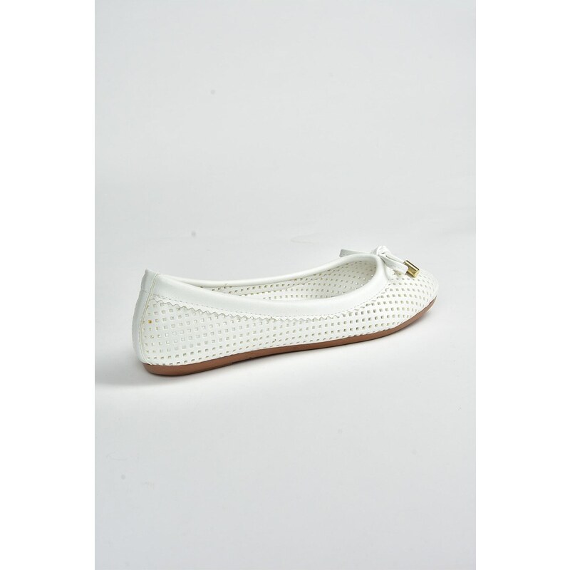 Fox Shoes White Women's Daily Flat Flats