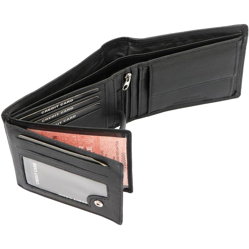 Pánská kožená peněženka Money Kepper TCC 5600-5 RFID černá