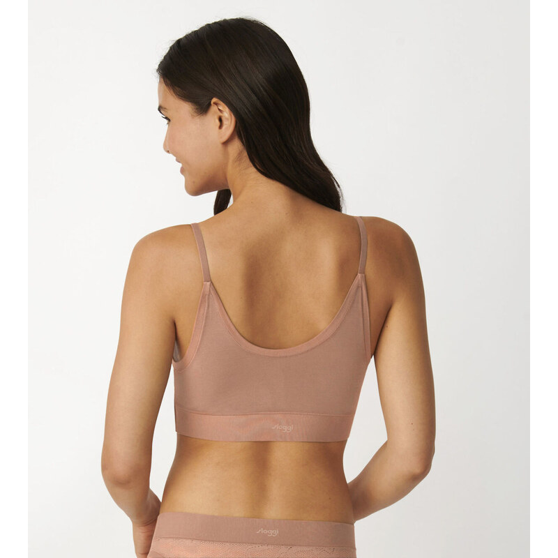 Dámská podprsenka Sloggi GO Allround Lace Bralette indian summer