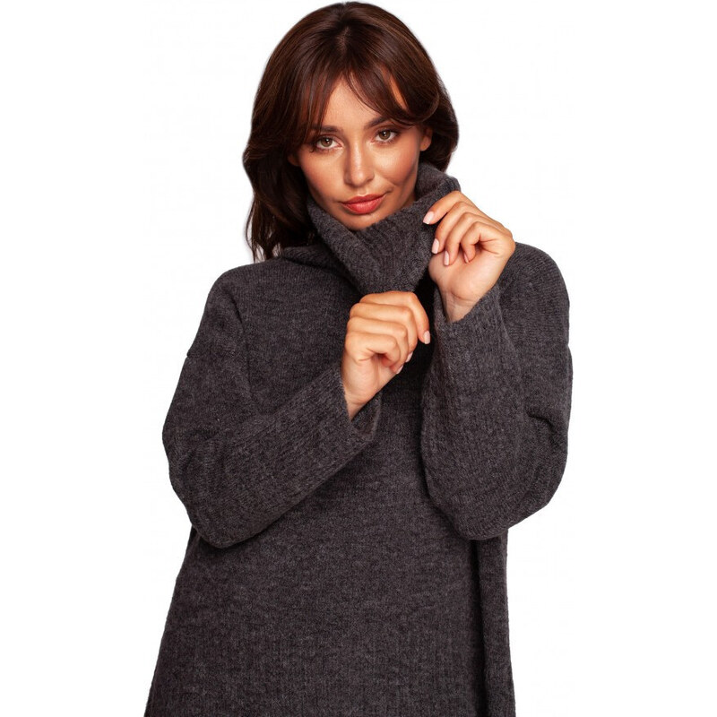 Mikina s rolákem a model 17845933 - BeWear