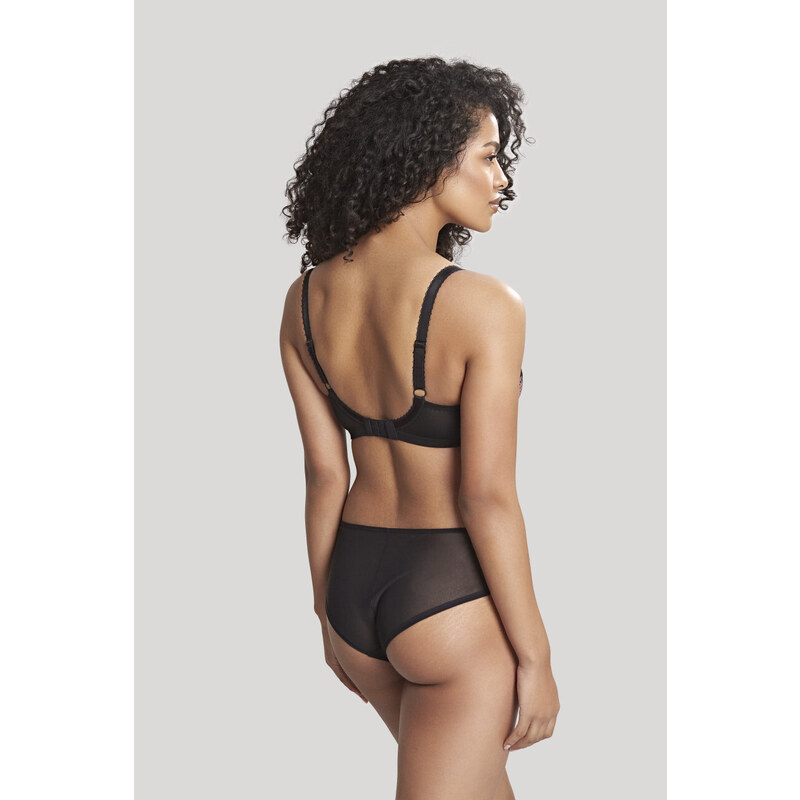 Vyztužená podprsenka Panache Clara Full Cup black/fig 7255