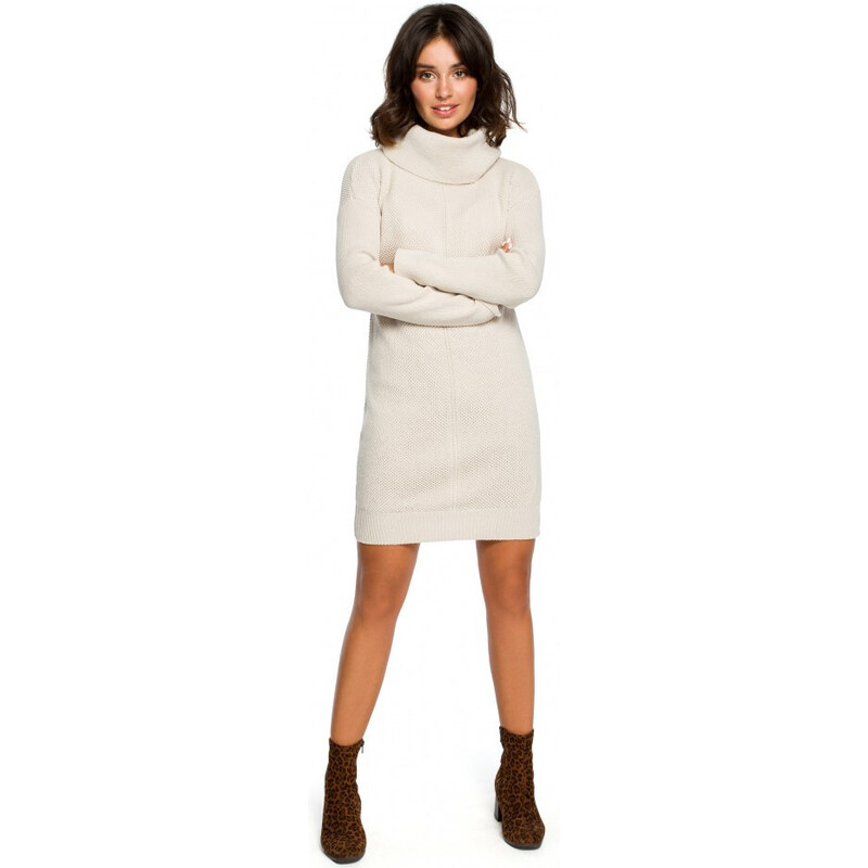 Pletené svetrové šaty model 17859470 Moe - BeWear