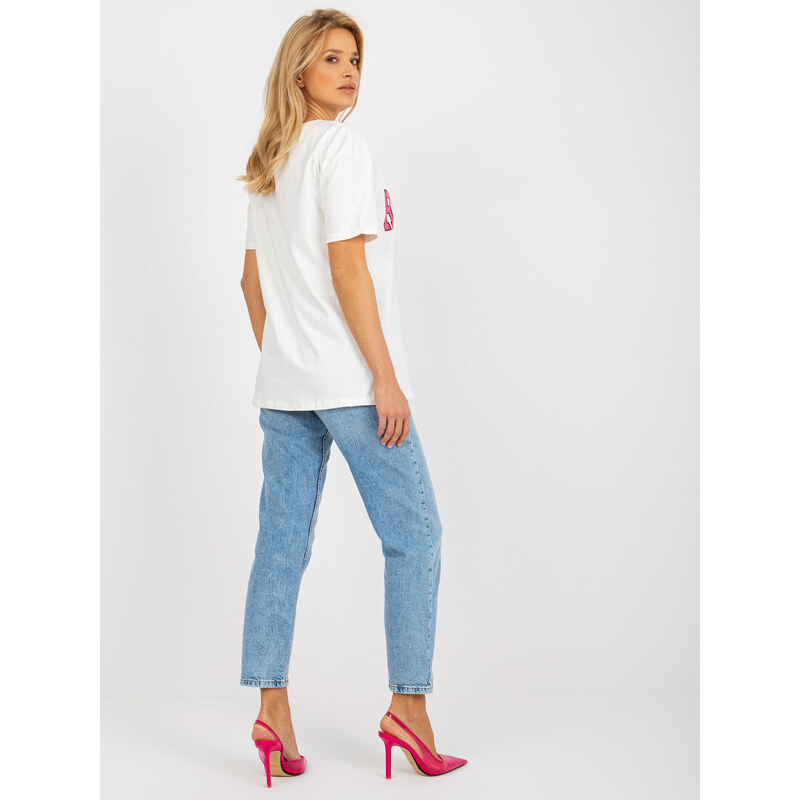 Dámské tričko EM TS ecru model 18132726 - FPrice